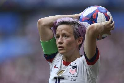 Após decepção na Copa do Mundo, Rapinoe fará despedida em amistoso