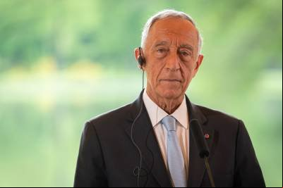Presidente de Portugal está no Brasil: 